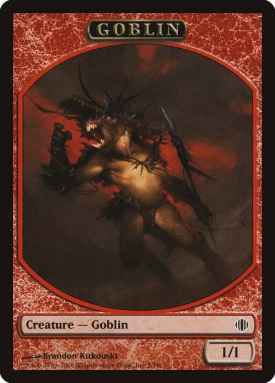 Goblin TALA-7 Shards of Alara Tokens Magic card