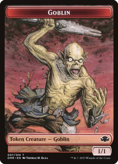 Goblin TDMR-7 Dominaria Remastered Tokens Magic card