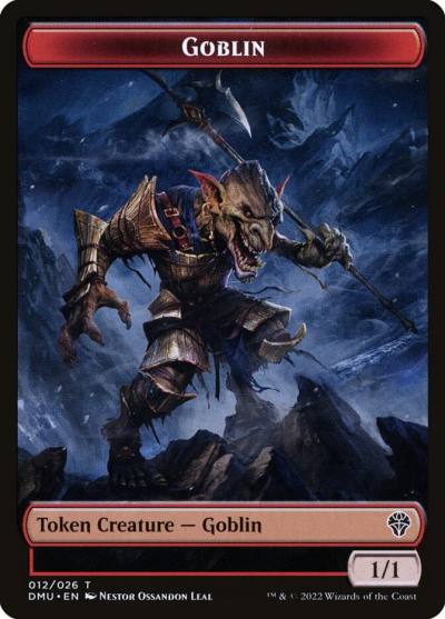 Goblin TDMU-12 Dominaria United Tokens Magic card