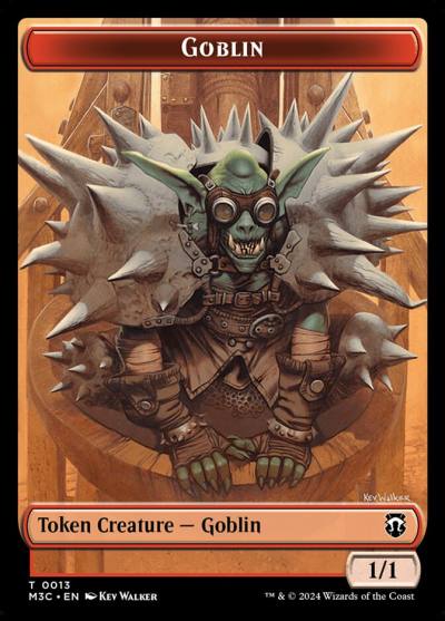 Goblin TM3C-13 Modern Horizons 3 Commander Tokens Magic card