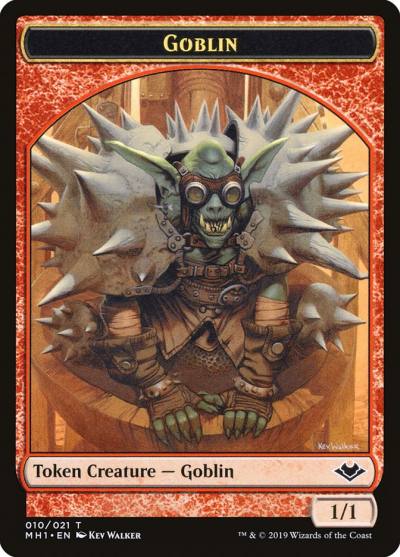 Goblin TMH1-10 Modern Horizons Tokens Magic card