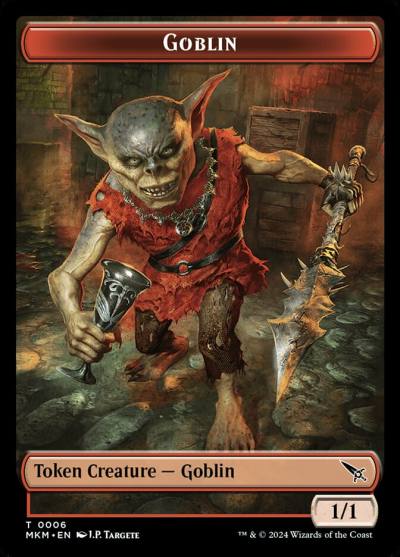 Goblin TMKM-6 Murders at Karlov Manor Tokens Magic card