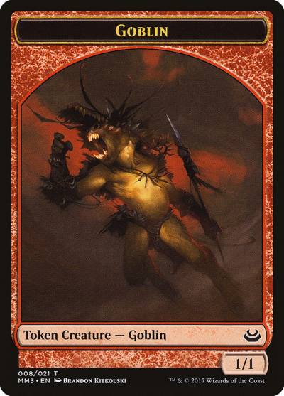 Goblin TMM3-8 Modern Masters 2017 Tokens Magic card