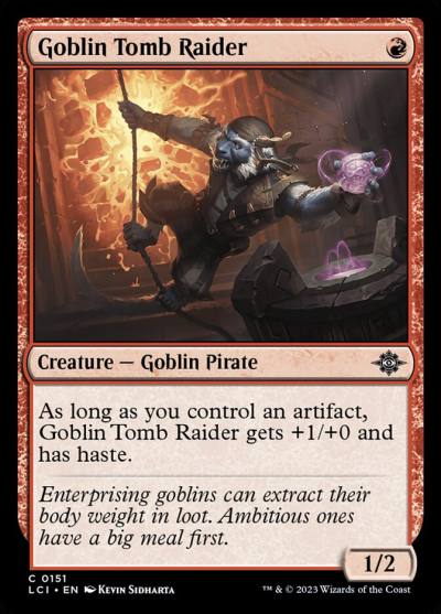 Goblin Tomb Raider LCI-151 The Lost Caverns of Ixalan Magic card