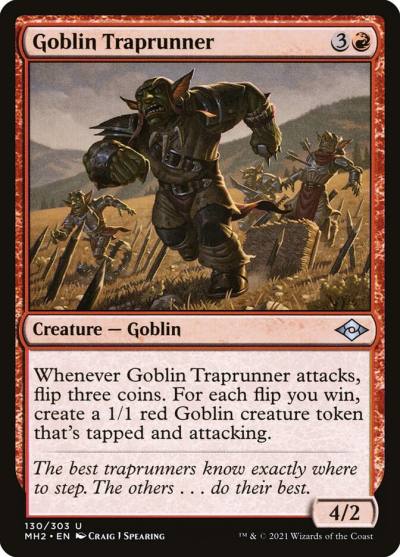 Goblin Traprunner 130 Modern Horizons 2 Magic card