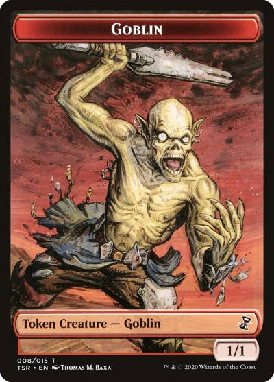 Goblin TTSR-8 Time Spiral Remastered Tokens Magic card