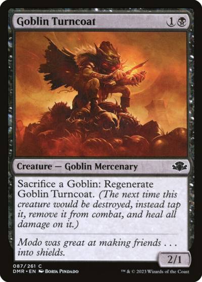 Goblin Turncoat DMR-87 Dominaria Remastered Magic card