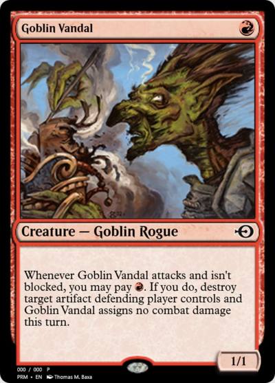 Goblin Vandal PRM-62383 Magic Online Promos Magic card