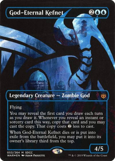 God-Eternal Kefnet PS19-53 San Diego Comic-Con 2019 Magic card