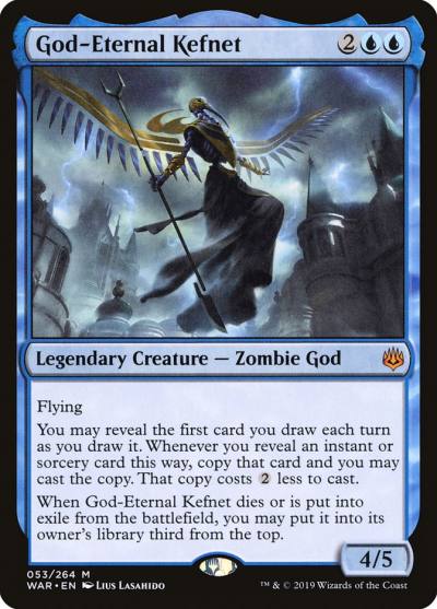 God-Eternal Kefnet WAR-53 War of the Spark Magic card