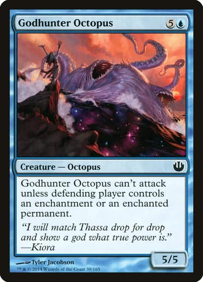 Godhunter Octopus 39 Journey into Nyx Magic card