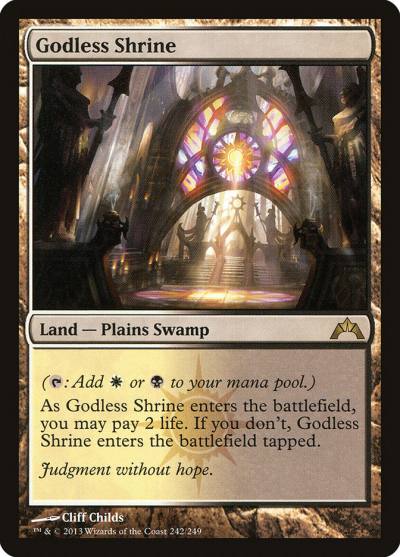 Godless Shrine GTC-242 Gatecrash Magic card