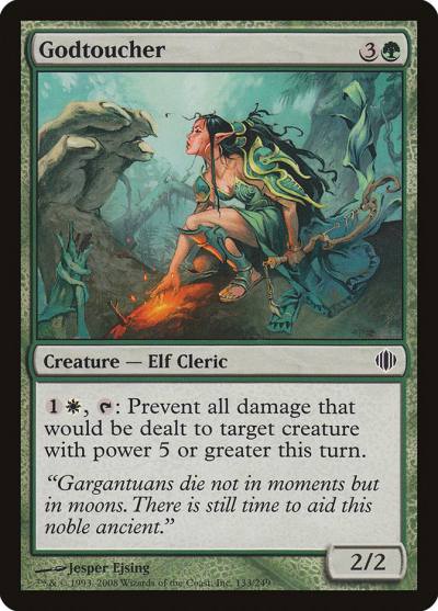 Godtoucher 133 Shards of Alara Magic card