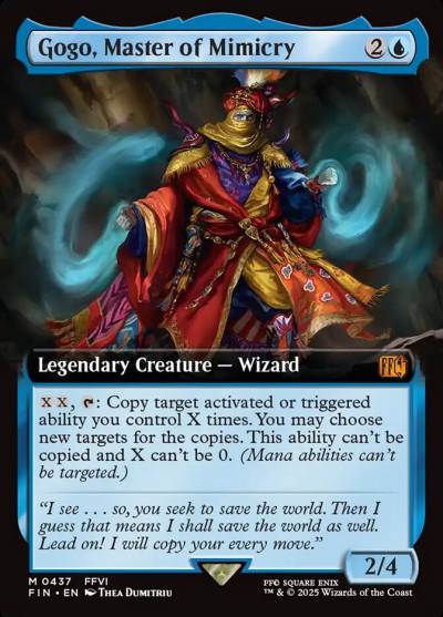 Gogo, Master of Mimicry FIN-437 Final Fantasy Magic card