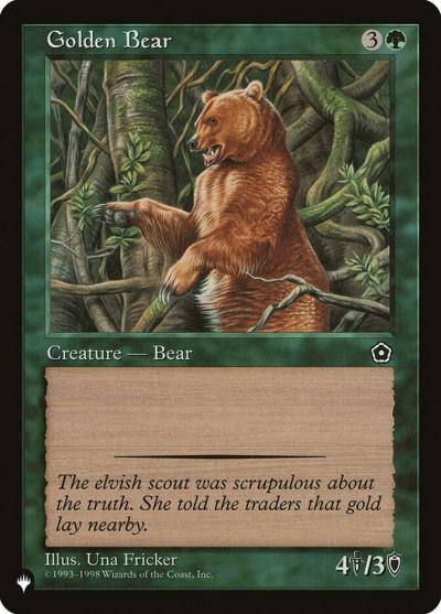 Golden Bear PLST-P02-127 The List Magic card