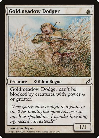 Goldmeadow Dodger 16 Lorwyn Magic card