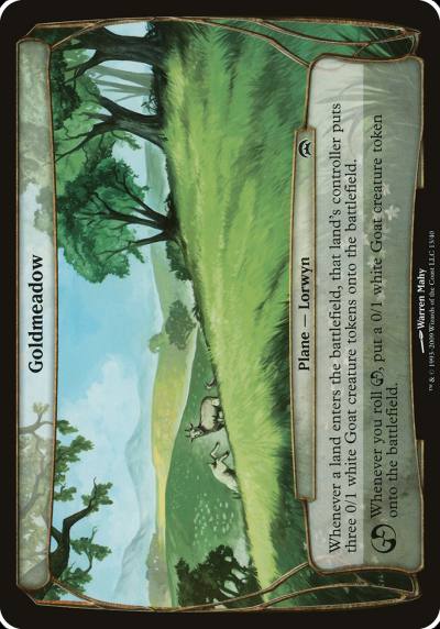 Goldmeadow OHOP-13 Planechase Planes Magic card