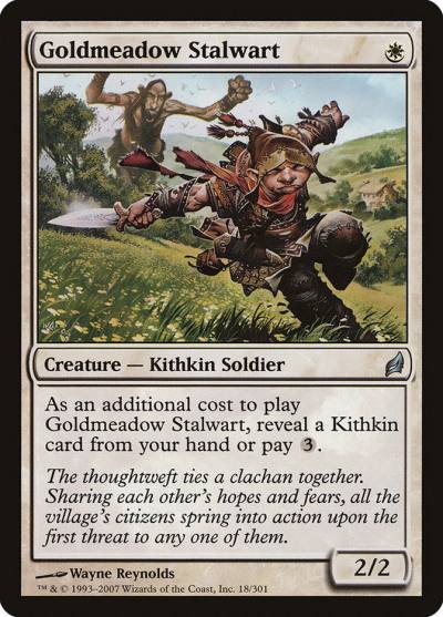 Goldmeadow Stalwart LRW-18 Lorwyn Magic card