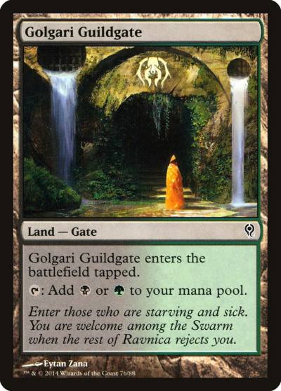 Golgari Guildgate DDM-76 Duel Decks: Jace vs. Vraska Magic card