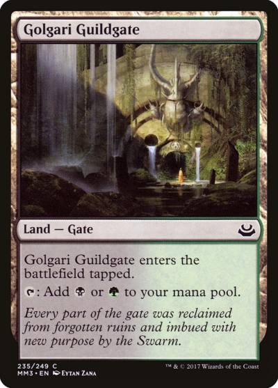 Golgari Guildgate MM3-235 Modern Masters 2017 Magic card