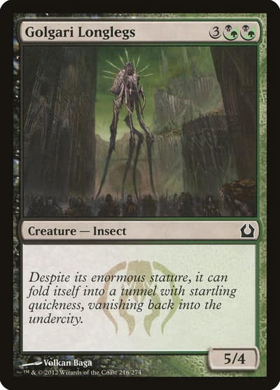 Golgari Longlegs 216 Return to Ravnica Magic card
