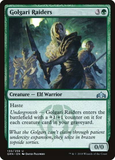 Golgari Raiders 130 Guilds of Ravnica Magic card