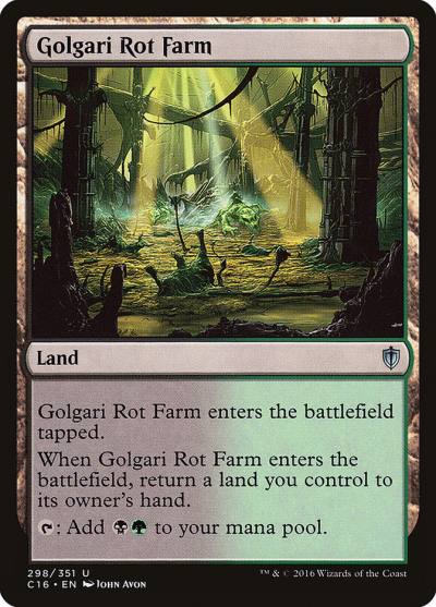 Golgari Rot Farm C16-298 Commander 2016 Magic card