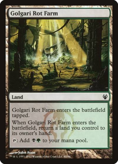 Golgari Rot Farm DDJ-80 Duel Decks: Izzet vs. Golgari Magic card