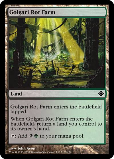 Golgari Rot Farm TD0-A129 Magic Online Theme Decks Magic card