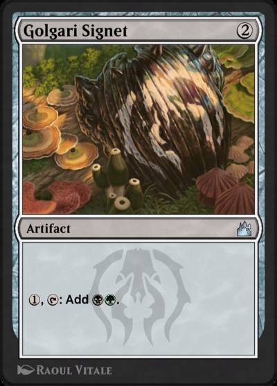 Golgari Signet AA1-6 Arena Anthology 1 Magic card