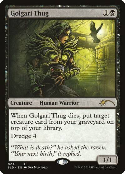 Golgari Thug SLD-7 Secret Lair Drop Magic card