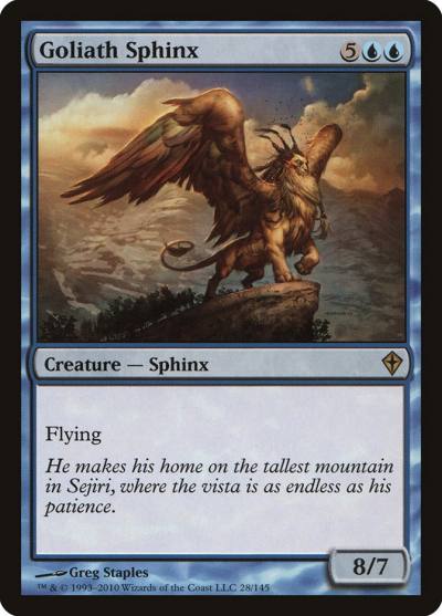 Goliath Sphinx WWK-28 Worldwake Magic card