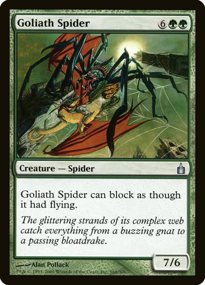 Goliath Spider 168 Ravnica: City of Guilds Magic card