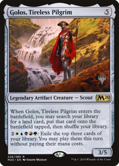 Golos, Tireless Pilgrim PM20-226P Core Set 2020 Promos Magic card