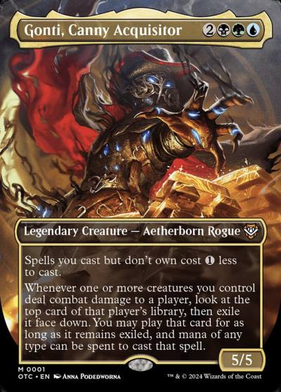 Gonti, Canny Acquisitor 1 Outlaws of Thunder Junction Commander Magic card
