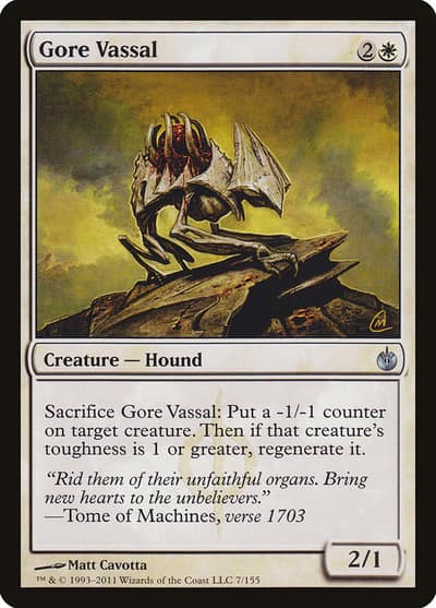 Gore Vassal 7 Mirrodin Besieged Magic card