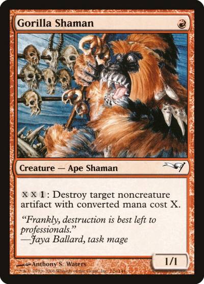 Gorilla Shaman CST-72A Coldsnap Theme Decks Magic card