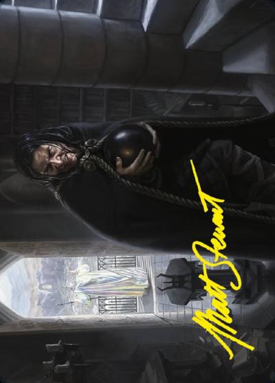 Gríma, Saruman's Footman // Gríma, Saruman's Footman ALTR-63 Tales of Middle-earth Art Series Magic card