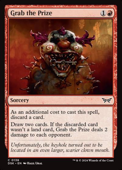 Grab the Prize DSK-138 Duskmourn: House of Horror Magic card