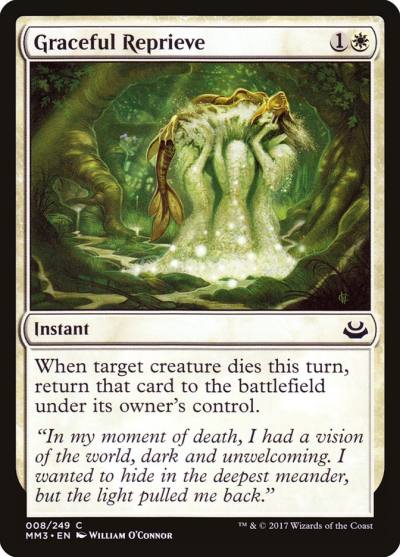 Graceful Reprieve MM3-8 Modern Masters 2017 Magic card