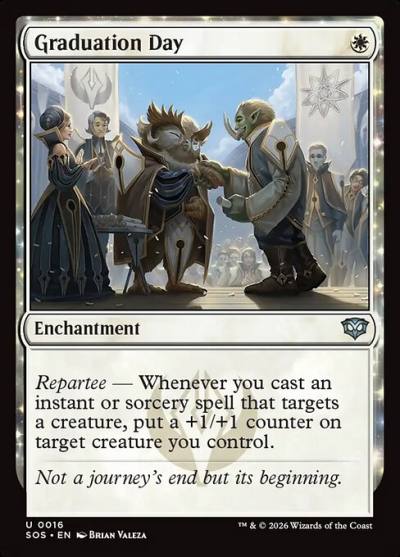 Graduation Day SOS-16 Secrets of Strixhaven Magic card