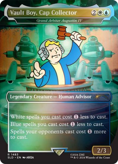 Grand Arbiter Augustin IV SLD-1483STAR Secret Lair Drop Magic card