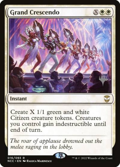 Grand Crescendo PNCC-16P New Capenna Commander Promos Magic card