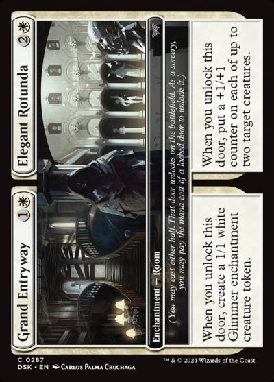 Grand Entryway // Elegant Rotunda DSK-287 Duskmourn: House of Horror Magic card