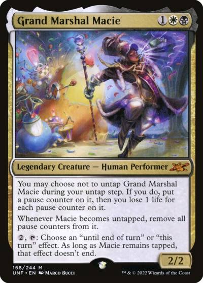 Grand Marshal Macie UNF-168 Unfinity Magic card