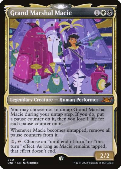 Grand Marshal Macie UNF-260 Unfinity Magic card