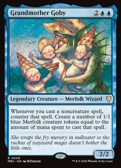 Grandmother Goby MBC-9 Mystery Booster Commander Edition Magic card