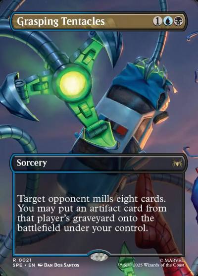 Grasping Tentacles SPE-21 Marvel's Spider-Man Eternal Magic card