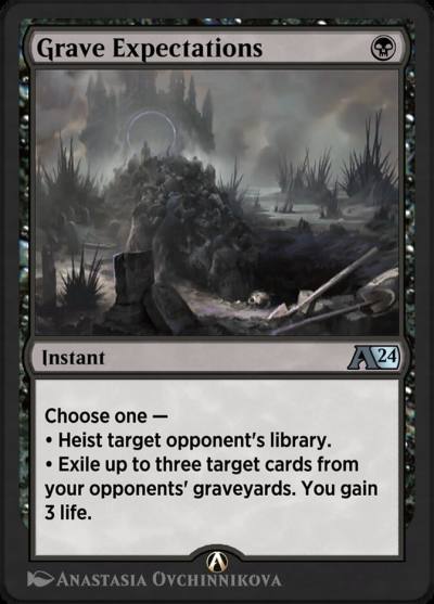 Grave Expectations YOTJ-9 Alchemy: Outlaws of Thunder Junction Magic card
