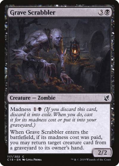 Grave Scrabbler C19-117 Commander 2019 Magic card